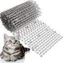 6.5ft Scat Mat for Cats - Cat Scat Mat, 78 inch x 11 inch PP Plastic Spikes is Effective for Cat Repellent Outdoor & Indoor. Pet Deterrent to Keep Cats Away (Gray)