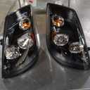 Pair Performance Headlights Fit for Volvo VNL 2004-2018 Included All Bulbs Driver and Passenger Side 12V