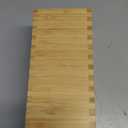 KAIZEN Bamboo Knife Block Without Knives - Perfectly Sized Universal Knife Holder for Knives, Scissors - Unique Knife Storage for Counter Top with Anti-Slip Base (Natural)