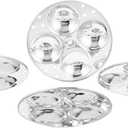 Idli Maker Stand 4 Tier, Makes 16 Idlis, Fits 5/6/8 Quart Multi Cooker, Pressure Cooker, Steamer South Indian Idli Cooker Rack.