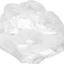 Alomejor Plastic Bags, 30Pcs 20x20x8cm Reusable Tote PVC Bags with Handles for Wedding Birthday Party and Retail Shopping