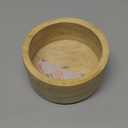 The Great Indian Bazaar Handmade 4" Decorative Wooden Snack Serving Bowl For Dry Fruits Chips Coffee Table Countertop Display Key Bowl Tableware Kitchen Living Room Home Decor Accents Dinnerware