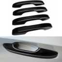 Upgraded Snap-on Door Handle Cover Compatible for 2022-2024 2025 2026 Honda Civic Accessories for 2023 2024 2025 2026 Honda CRV HRV No Adhesive Handle Protectors Glossy Black