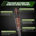 Oxygen Sensor 02 Sensor Upstream 17321 Compatible with Ford E-Series E-150 E-250 E-350 E-450 F-Series F-53 F-150 F-250 F-350 F-450, Lincoln MKC MKS MKT Navigator Navigator