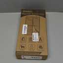 Mesh Screen with Magnetic Closure-Keeps Bugs Out Let Breeze in, Heavy Duty - Pet and Kid Friendly, Works with Front, Sliding Doors (38 x 82 Inch) (Black)