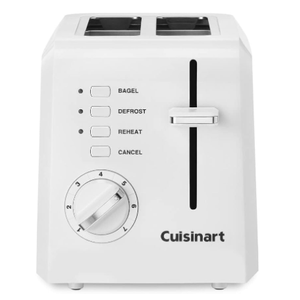CUISINART 2-SLISE TOASTER WHITE