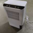 Dehumidifiers for Home, 2000 Sq.Ft Small Dehumidifier with 3.3ft Drain Hose, 2.5L Tank, Timer Sleep Mode, Portable Dehumidifier for Basement, Bedroom, Bathroom (Beige)