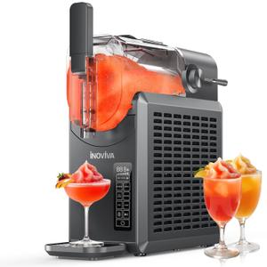 Slushie Machine, No Ice Needed, 68 oz INOVIVA Slushy Machine for Home with Self-Cleaning Function, Professional Frozen Drink Maker, 5 Preset Programs, Frozen Margaritas, Frapps, Milkshake, and More Slushie Machine, No Ice Needed, 68 oz INOVIVA Slushy Machine for Home with Self-Cleaning Function, Professional Frozen Drink Maker, 5 Preset Programs, Frozen Margaritas, Frapps, Milkshake, and More