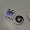 X-Treme Tape MOCAP Heavy Duty Electrical Tape, Self-Fusing Silicone Rubber, Waterproof & Insulating Flexible Tape, Electrical for Hose, Automotive, Outdoor & Repairs - 1" x 10ft Roll - Black