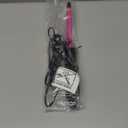 DAN Technology 1/2 Inch Curling Iron 13mm Small Ceramic Curling Wand with Adjustable Temperature Dual Voltage for Tight Curls Short Hair and Ringlets (Pink)