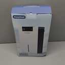 Dehumidifier, Humidity Display Dehumidifier for Basement Bathroom Bedroom, Pewter