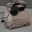 Inflatable Pregnancy Pillow with Belly & Head Hole, Prone Pregnancy Pillow for Stomach Sleepers, Belly Pillow Pregnancy Mattress for Pregnant Women, Maternity airbed Pool Float for Tummy Massage (Brown)