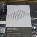 Heavy Duty Metal Bed Frame with Sturdy Steel Slat Support, Noise Free, Easy Assembly, Steel Slats Support, No Box Spring Needed - Full