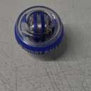 Pelota de entrenamiento de mueca, fortalecedor de mueca giroscpico giroscpico para antebrazo, bola giroscpica para fortalecer brazos, dedos, huesos de mueca y msculos (Azul con luz LED)