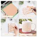 TECKWRAP 001 Vinyl Glossy Permanent Vinyl Adhesive Vinyl Roll for Cutters, Signs, Scrapbooking, Craft, Die Cutters 12" x 20ft, Glossy Shell Pink