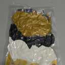 68Pcs Black White Gold Balloons with 12 Inch Black Gold Confetti Balloons for Graduation Birthday Wedding Party Decorations (Heibaijin)