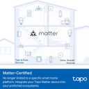 TP-Link Tapo Smart Dimmer Plug KIT, Matter Compatible, Wireless Dimmer Button, Dual Outlets, Max Power 300W, Works w/Apple Home, Alexa & Google Home, ETL Certified, 2.4G Wi-Fi, White (Tapo P135 KIT)