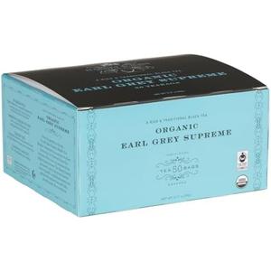 Harney & Sons Organic Earl Grey Supreme Teabags, 50 Count