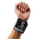 HealthSmart Digital Premium Wrist Blood Pressure Monitor with Cuff That Measures Pulse Heartbeat and High or Low BP, 120 Reading Memory Stores Up to 60 Readings for 2 Users
 (Pack of 48)