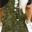 SKLZ Golf Grip Trainer, Club Attachment for Correct Hand Positioning and Muscle Memory, Fits Standard Grips from Driver to Wedge, Right-Handed, Compact Training Aid for Practice and Pre-Round Warm-Up