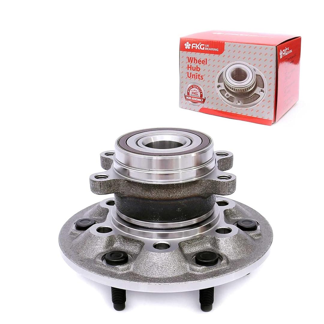 FKG 515121 (4WD Only) Front Wheel Bearing Hub Assembly fit for 2009-2012 Chevy Colorado, 2009-2012 GMC Canyon, 6 Lugs