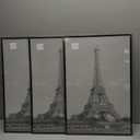 upsimples 16x24 Picture Frame Black 3 Pack, Scratch-Proof Poster Frames 16 x 24 for Photo Gallery - Slide-In Strips, Horizontal or Vertical Wall Mounting