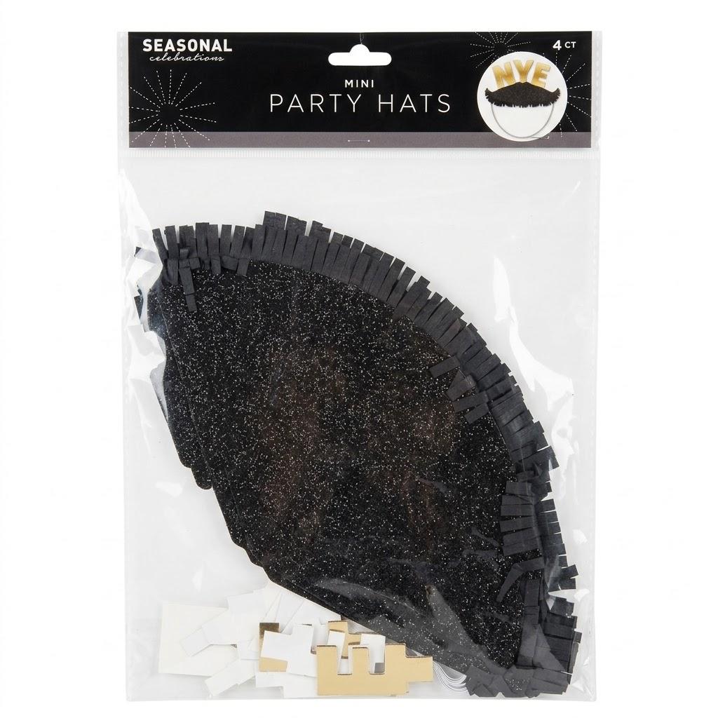 3 x Seasonal Celebration Mini Party hats