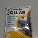 BENCMATE Inflatable Dog Cone Collar Alternative, Soft Dog Cone for Small Medium Large Dogs and Cats, Neck Recovery ECollar Donut Collar After Surgery (XXLarge, Dark Grey)