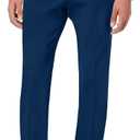 Tommy Hilfiger Men's Classic Stretch Chino Pants  Modern Fit, Wrinkle & Water-Resistant, Versatile & Comfortable (31W x 30L, Navy)