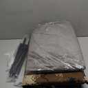 Indestructible Heated Cat House for Outside Winter, 100% Waterproof, Safe Escape Door, Insulated Outdoor Cat Shelter with Heater for Feral Barn Cat Kitty (Desert Camouflage, 13"x17"x18")