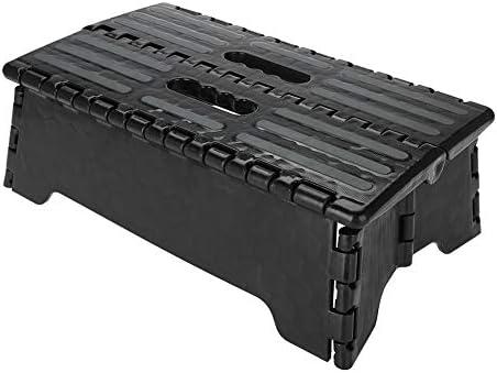 15" Folding Step Stool 330lb Capacity Anti-Slip One-Step Foldable Stool for Adults & Kids Compact Storage Kitchen Bathroom Bedroom Step-on Safety Design, sp stools for Seniors