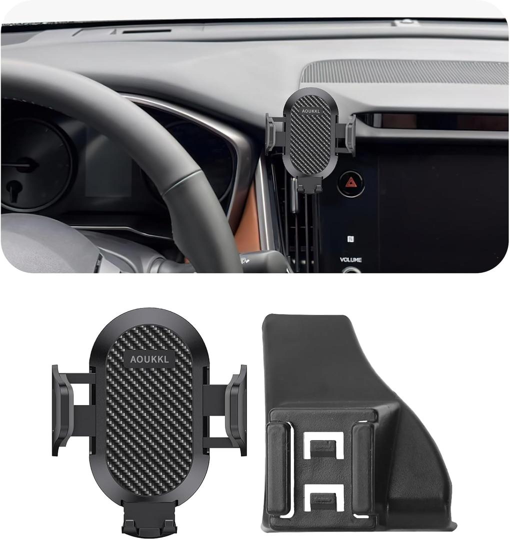 Car Phone Holder Fits for Subaru Outback 2021-2025,Thick Cases Friendly,Cell Phone Mount for 4-7 in Phones,360 Degree Rotation,Easy to Install
