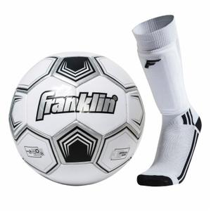 Franklin Size 3 Soccer Starter Set - Youth - White/Black