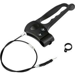 FVRITO Brake Handle with 41'' Cable Assembly Replacement for 4-Wheel Folding Rollator Rolling Walker Transport Wheelchair Mobility Knee Walkers Senior Medical Accessories