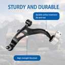 Front Lower Left Control Arm Driver Side Fit for 2011-2019 Ford Explorer 2013-2019 Ford Police Interceptor Utility K622216 BB5Z3079A
