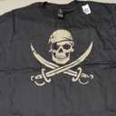 Pirate Skull and Crossbones Skeleton Halloween for Kids Boys T-Shirt, M