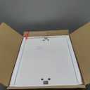 FUSUNBAO Floating Shelves, Wall Shelves for Living Room, Bathroom, Kitchen, Bedroom, 3-Tier Shelves for Books/Storage/Wall Decor with 50lbs Capacity(Antique White 16inch)