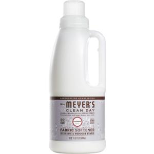 MRS. MEYER'S CLEAN DAY Liquid Fabric Softener, Infused with Essential Oils, Paraben Free, Lavender, 32 oz (32 Loads) (32 Fl Oz (Pack of 1))