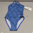 ARENA Women's Standard Kikko Light Drop Back MaxLife One Piece Swimsuit (20, Royal-multi Royal)