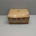 Thermal Insulated Blackout Window Curtains, 54" W x 84" L (Pair), Boho Ruched Window Treatments with 3 Rows of Butterfly Flowers, Rustic Rod Pocket Drapes for Room, Camel (LQ-30)