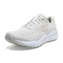 Brooks Women’s Ghost 16 Neutral Running Shoe - White/White/Grey - 8 Medium