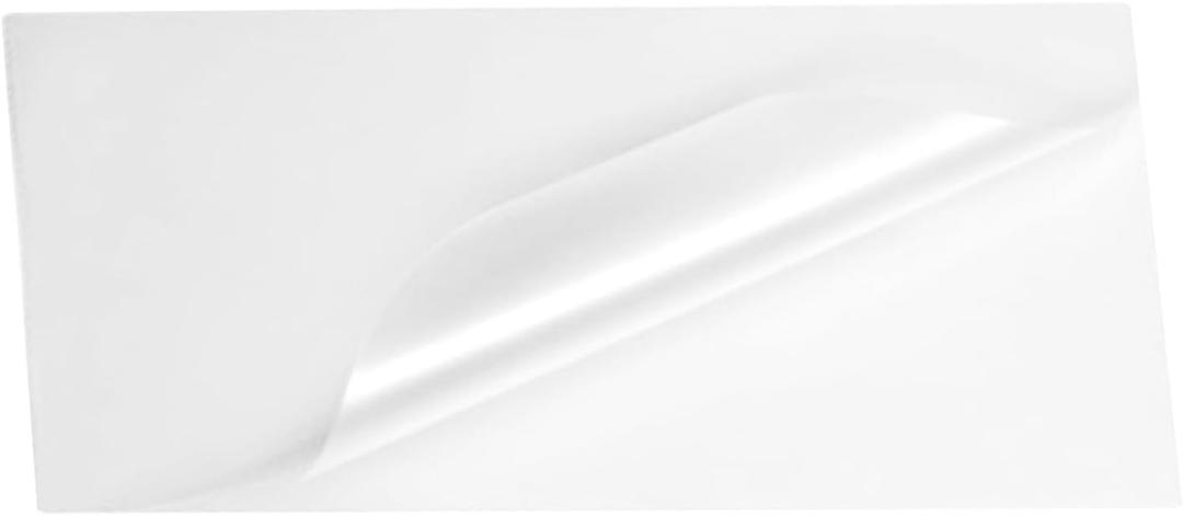 500-count Thermal Laminating Pouches Memorial Bookmark Size 3-x-8-3/4-inch 5 Mil, Heat for Glossy Finish Up Thru 2-3/4-x-8-1/2-in Cards, with Carriers, Round Corners, Waterproof 76mm x 222mm x 125mic