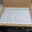 18" X 24" Aluminum Gable Vent with Screen, Stylish Louvered Vents for Effective Attic and Shed Ventilation, Perfect for Houses, Attics, and Exterior Walls [ Vent Opening: 16" x 22" ]