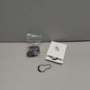 Shower Curtain Hooks Rings,12 Pcs Decorative Rustproof Metal Shower Hooks for Shower Curtain,Free Sliding Shower Hooks for Bathroom Shower Rods,Easy Snap Shower Rings for Curtain (Black)