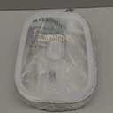 Buddew 1.5L 304 Stainless Steel Inner Container with Compartments Electric Lunch Box, Removable Replacement Tray with Sealed Silicone Cover, Easy to Clean, Eco Friendly and Dishwasher Safe