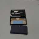 Snakehive Leather Wallet for iPhone 15 Pro - Real Leather Wallet Phone Case - Genuine Leather with Viewing Stand and 3 Card Holder - Flip Folio Cover with Card Slot (Navy) (Navy - Suede Like)