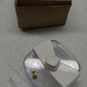 PINVNBY Bird Water Dispenser 15.22 Fl Oz Automatic Bird Water Feeder for Parakeet Budgie Lovebird Cockatiel Finch (White)