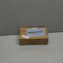 Floroom 6 Pack 5x7 Inch Clear Acrylic Sign Holders, Double-Sided Gold Display Stand Picture Frames for Table Numbers, Menus, Flyers, Weddings, and Offices