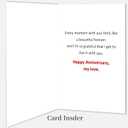 6 x IDU Happy Anniversary Card,Anniversary Card Gifts for Husband Wife Boyfriend Girlfriend Couples,Wedding Anniversary Cards for Partner Men Women Him Her