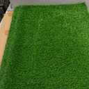 Dog Grass Pad with Tray, 35x23in Dogs Potty Tray with 2-Pack Replacement Artificial Grass and 2 Washable Reusable Pee Pads ,Dog Litter Box for Pet Training,Indoor Portable Pottys Pet Toilet